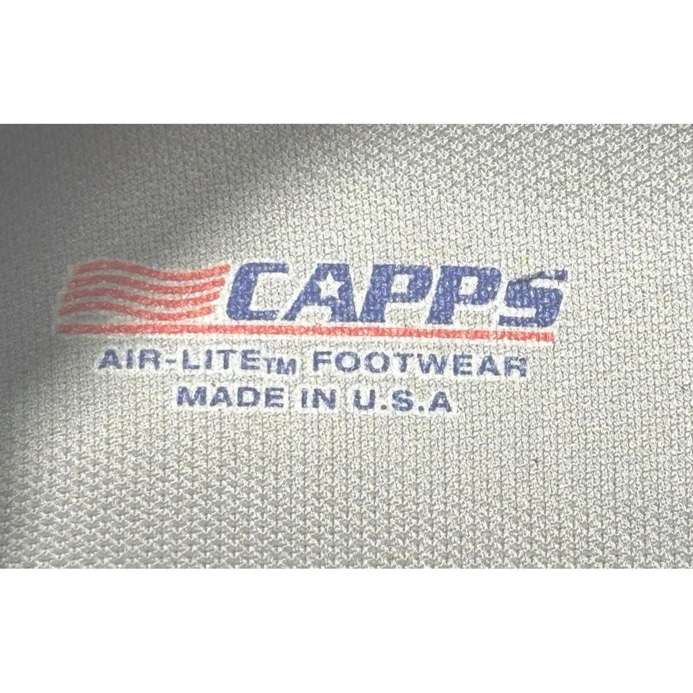 Capps Air-Lite Black Patent Leather Oxford Uniform Dress Shoes Military 10M
